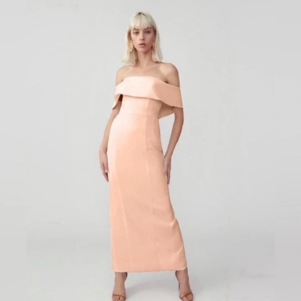 Fame And Partners Dresses | Fame And Partners Cream Column Dress Coctail Formal Wedding | Color: Cream | Size: 0 | Annap1002's Closet Fame And Partners Dresses | Fame And Partners Cream Column Dress Coctail Formal Wedding | Color: Cream | Size: 0 | Annap1002's Closet